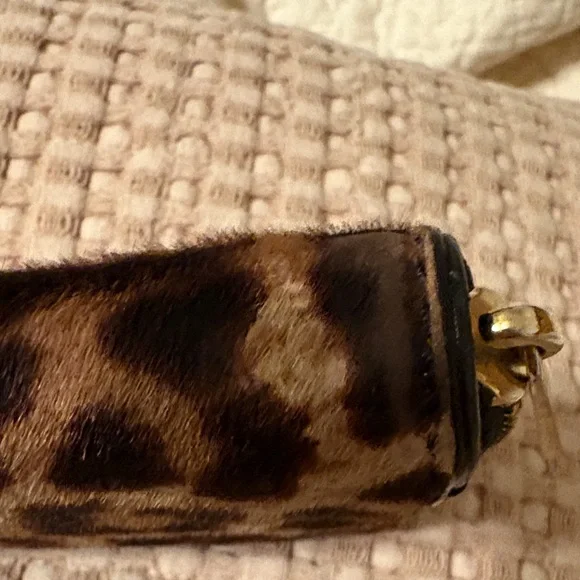 Michael Kors Brown Leopard Print Wallet - Picture 6 of 7